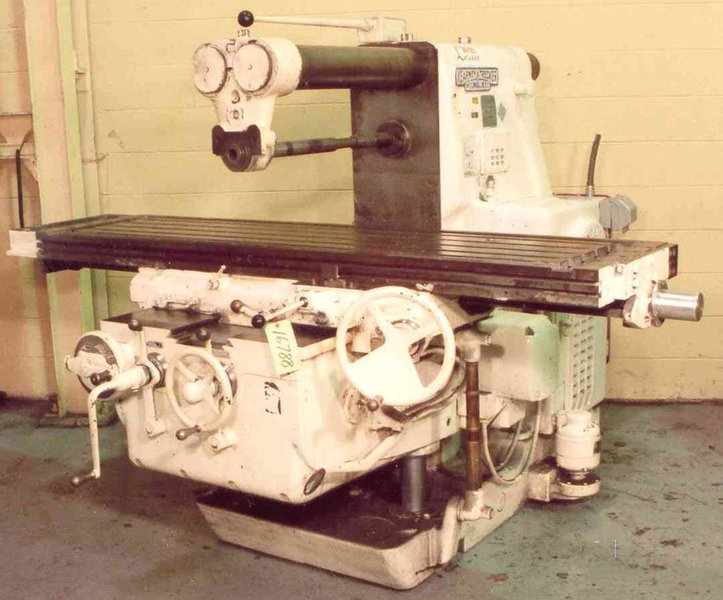 KEARNEY &amp; TRECKER MODEL #430-TF20 PLAIN HORIZONTAL MILL: STOCK #16788