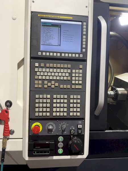 DMG Mori Sprint 32/8 CNC Screw Machine, Swiss Type, with Patriot Bar 
Feeder, Model 338