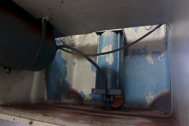 125 TON V &amp; O SUPER 125 BACKGEARED OBI PRESS: STOCK #70259