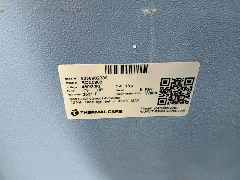 Thermal Care .75 Hp Temperature Control Unit  - Rqe0908