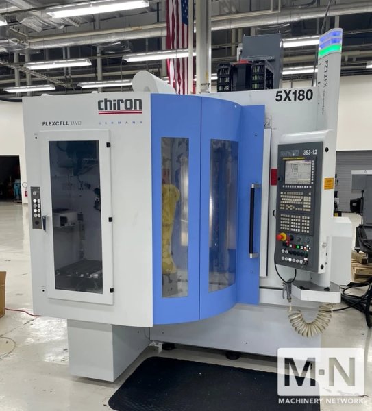 Chiron FZ12 FX CNC 5-Axis High Speed Plus Vertical Machining Center, 2015