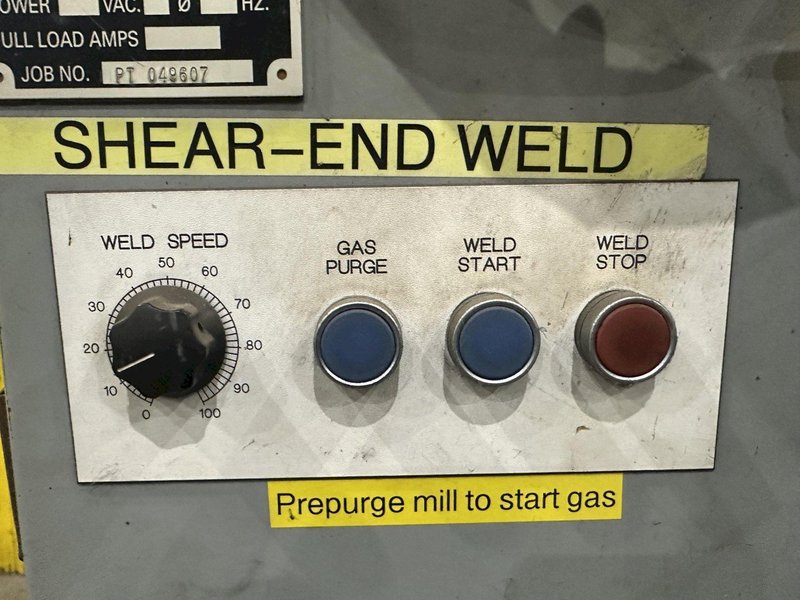 10" GUILD MODEL #PSA-200 SHEAR END COIL STRIP WELDER: STOCK #22607