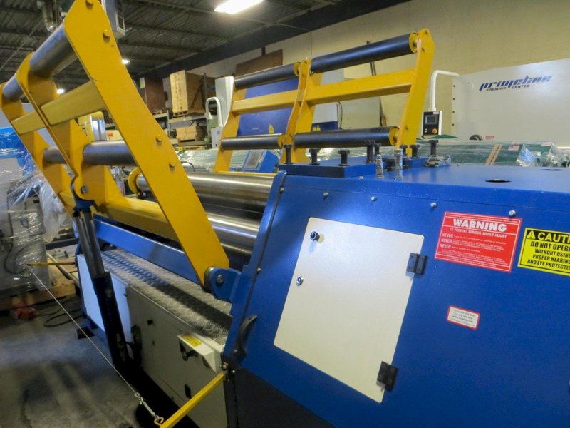 7.87" Diameter x 6 ft Americor Hydraulic 4-Roll Double Pinch Plate Bending Roll Model 4RDP 200/6 (6 ft. x 3/8")