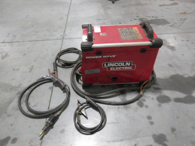 Lincoln Electric Power Wave C300 multi-process power source with an integrated wire feeder- Auction Item