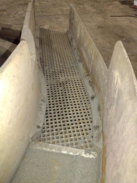 5 CUBIC FOOT ROTO FINISH MODEL #0405MS SPIRATRON VIBRATORY PART DEBURRING FINISHER: STOCK #20351