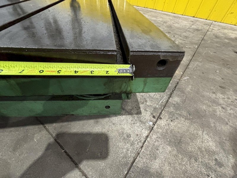 36" X 48" GIDDINGS &amp; LEWIS AIR LIFT ROTARY TABLE: STOCK #23588