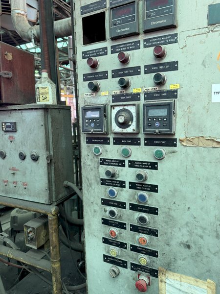 72" TABLE x 72" HIGH PROCECO MODEL #72-72-S-C3-20000 ROTARY TABLE PARTS WASHER: YOBRO #26027