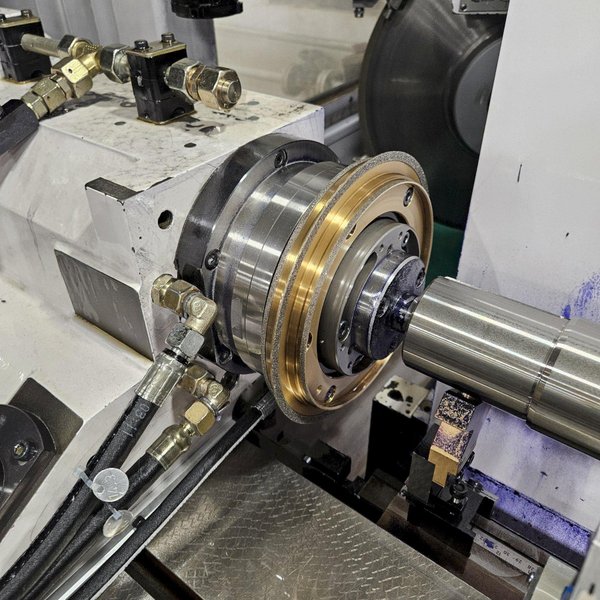 11" X 39" JUNKER JUCRANK 5000/50 CNC CRANKSHAFT GRINDING MACHINE. STOCK # 0328726