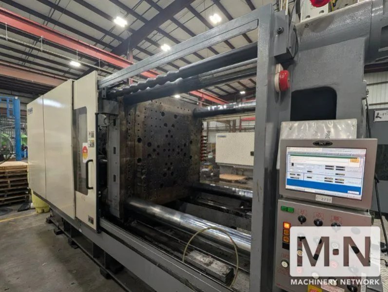 720 TON 132 OZ NISSEI MODEL FV660-310L INJECTION MOLDING MACHINE MFG 2007