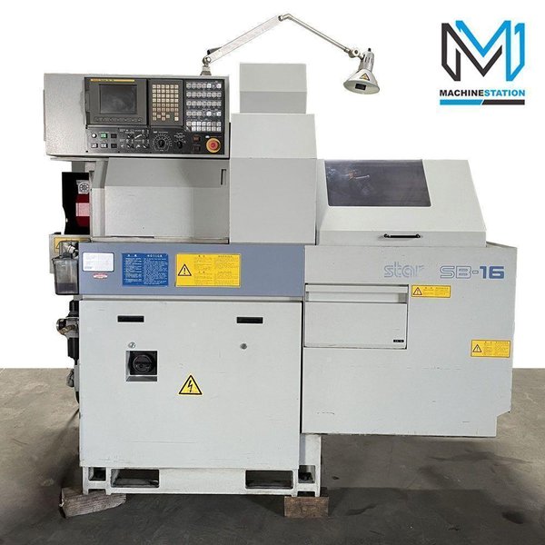 Star SB-16 CNC Swiss Screw Turning Lathe