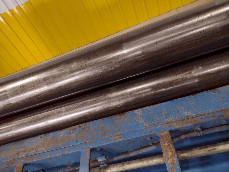 10' X 1/4" NIAGARA 9X120 BENDING PLATE ROLL. STOCK # 0662225