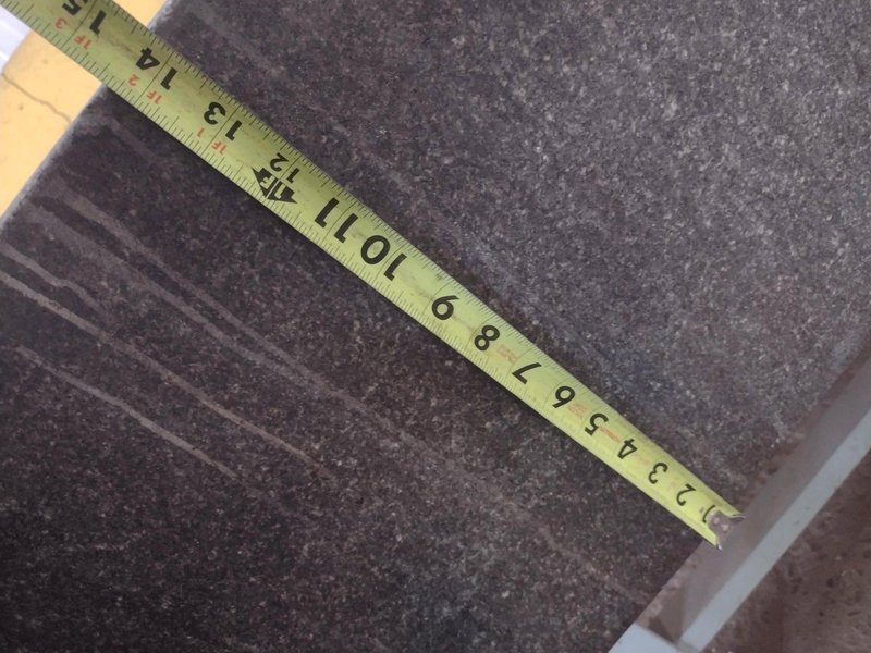 8' X 4' X 14" CHALLENGE PRECISION LAYOUT INSPECTION GRANITE TABLE: STOCK #23804