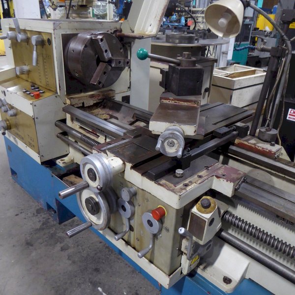 22"/31" x 80" Toolmex Lathe TUJ50M, Inch/mm, 3.5" Hole, 20-1600 RPM, DRO, 15 HP