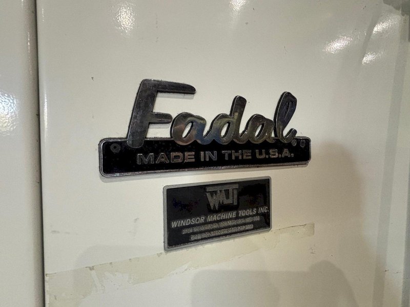 1996 FADAL MODEL #VMC6030 CNC VERTICAL MACHINING CENTER CNC88HS CONTROL: YOBRO #24049