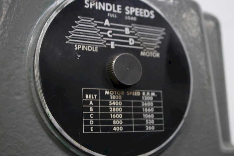 15" CLAUSING SINGLE SPINDLE DRILL:  STOCK #74654