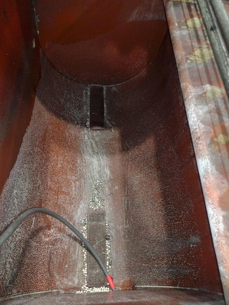 60" X 8 CU FT ALMCO MODEL V8-S TUB TYPE VIBRATORY DEBURRING FINISHING SYSTEM: STOCK #18832