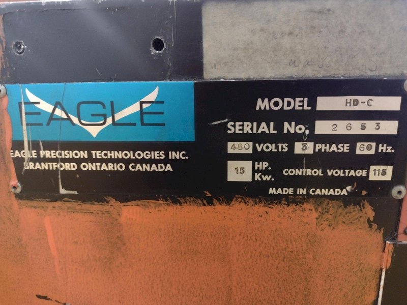EAGLE MODEL HD-C TUBE END FORMER MACHINE: STOCK #16805