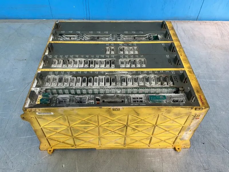 Fanuc PLC Chassis W/modules - A16b-2200-0955