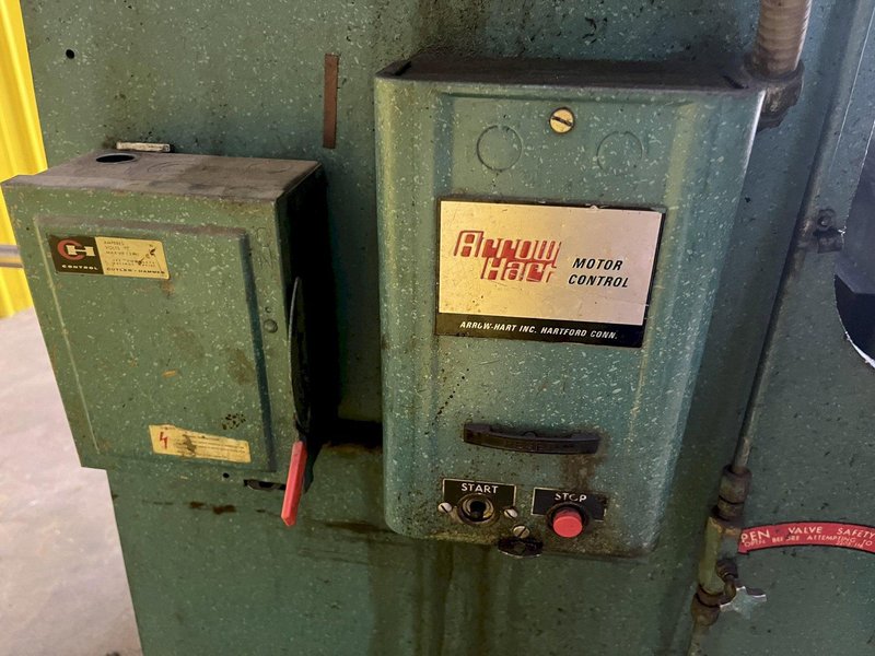 20 TON x 52" WYSONG MODEL #2052 MECHANICAL PRESS BRAKE WITH HURCO BACK GAUGE: STOCK 17100