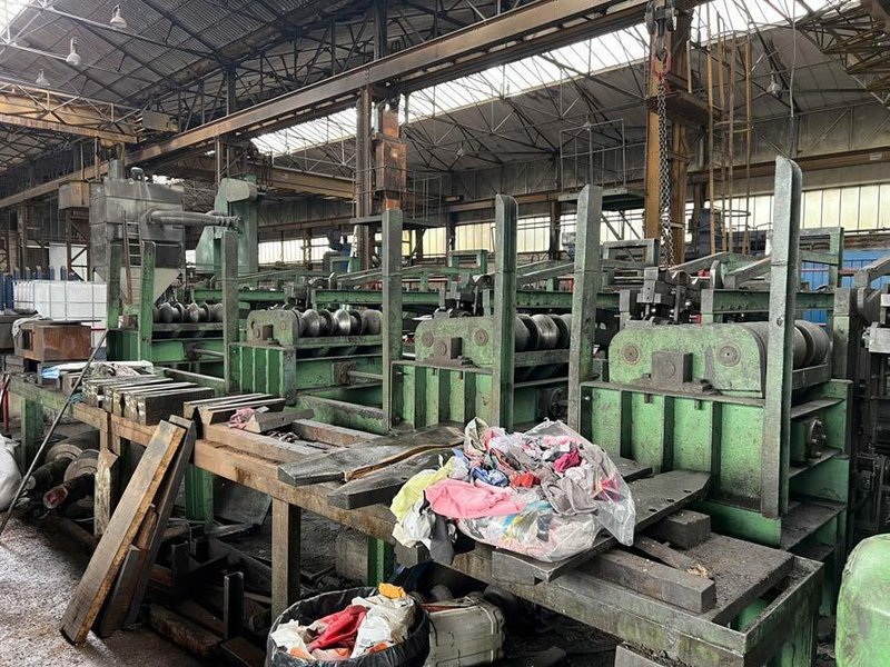 PLATT BRIGHT BAR DRAWING, STRAIGHTENING &amp; SAWING LINE (14722)