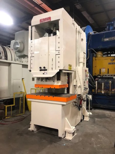 PACIFIC 250 TON PF HYD C FRAME PRESS, s/n 8546, STOCK# 14000J