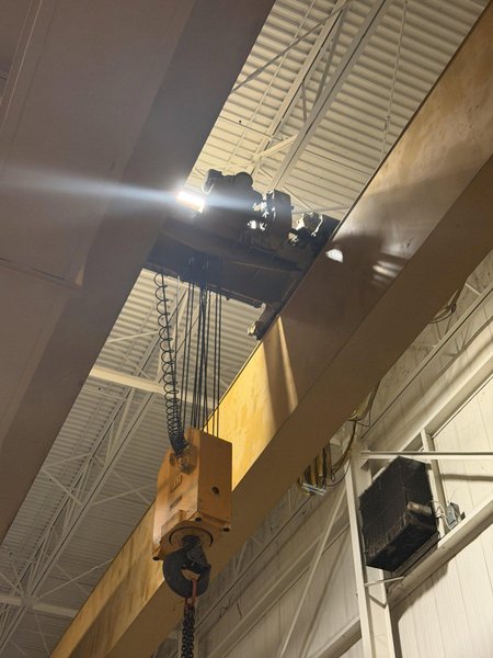 40 TON x 97' P&amp;H CLASS D OVERHEAD DOUBLE GIRDER BRIDGE CRANE: YOBRO #26429