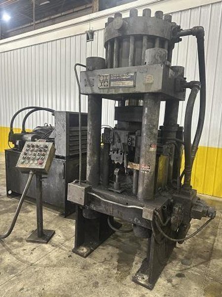5" AMD MODEL#530-2230 AUTOMATIC HYDRAULIC BAR &amp; BILLET SHEAR OR HYDRAULIC PRESS