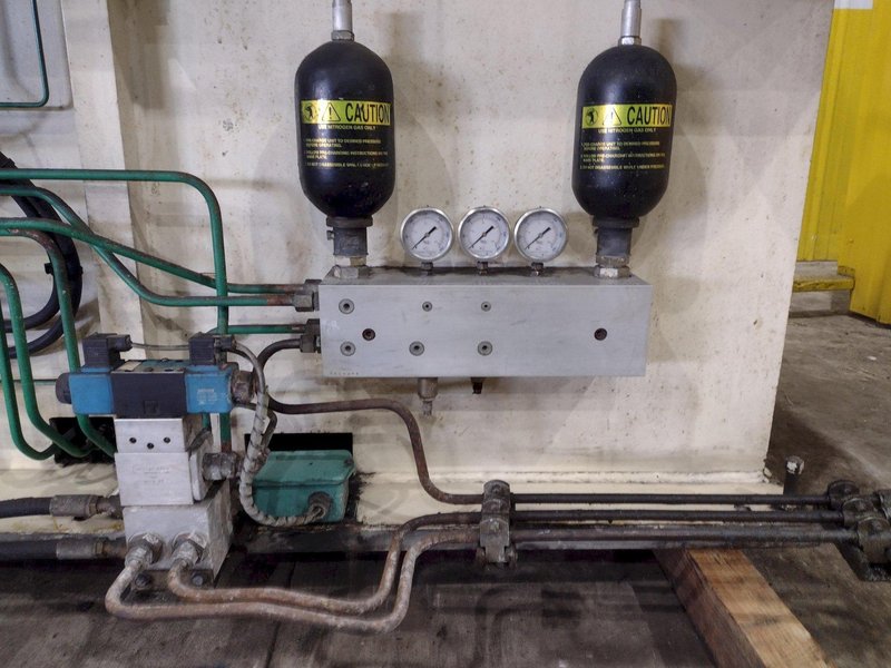 52" x .030" BRADBURY 5 HI 17 ROLL PRECISION LEVELER: STOCK 22669