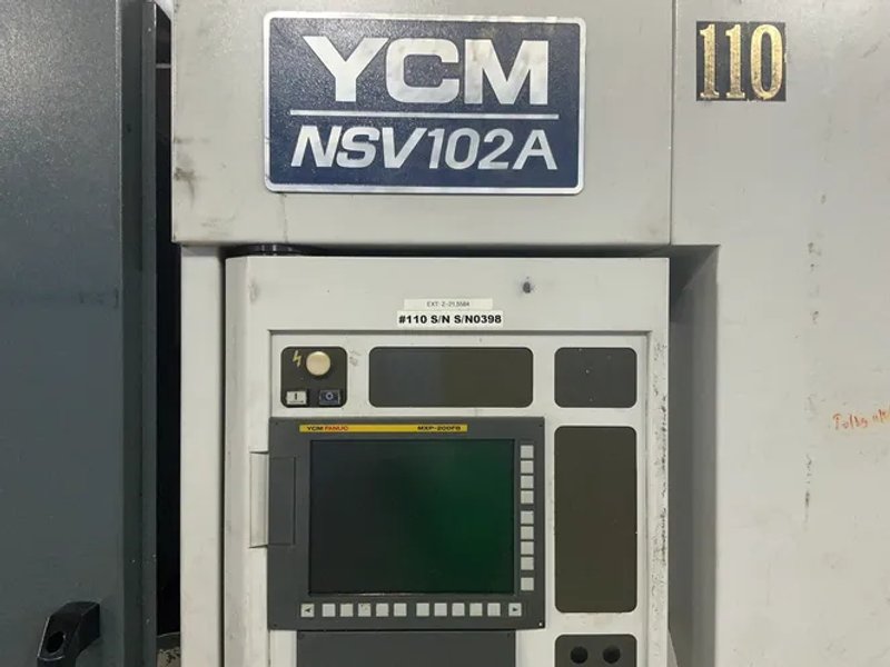 Ycm 25” X 44” CNC VMC - Nsv102a