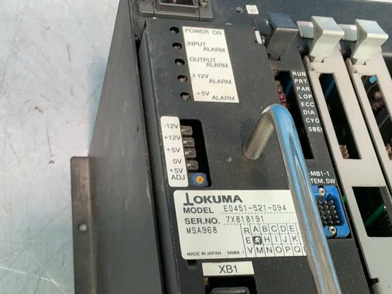 Okuma Opus 7000 Cpu/if Rack 12 - E7191-855-019-2