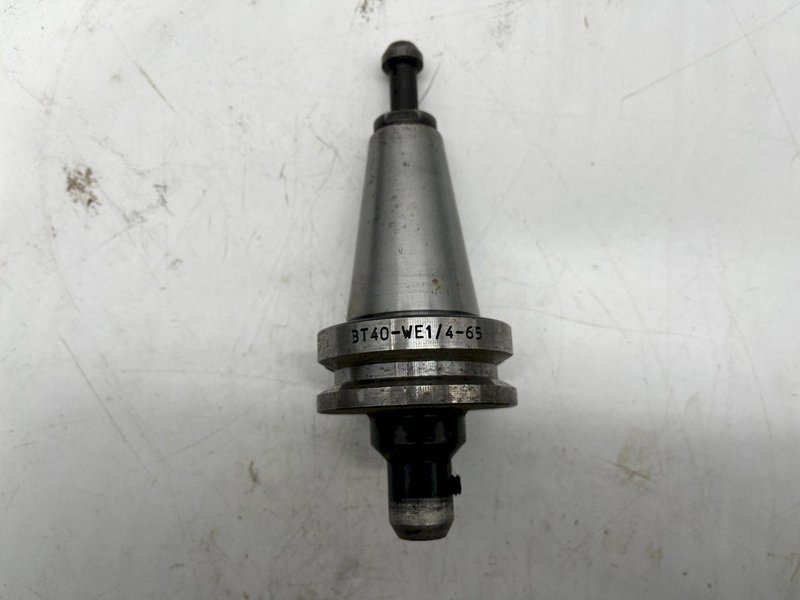 NIKKEN BT-40-WE1/4-65 END MILL TOOL HOLDER STOCK #15749