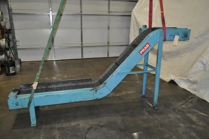 PRAB 11.5" X 10' PRAB SCRAP CONVEYOR, STOCK# 14173J