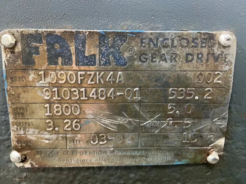 Falk  535.2 Ratio Enclosed Gear Drive  - 1090fzk4a