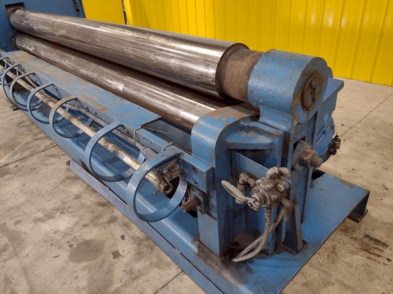 10' X 1/4" NIAGARA 9X120 BENDING PLATE ROLL. STOCK # 0662225