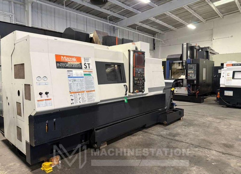 Mazak Integrex 200 IV ST Multi Axis CNC Lathe – Sub Spindle, Y Axis, Lower Turret