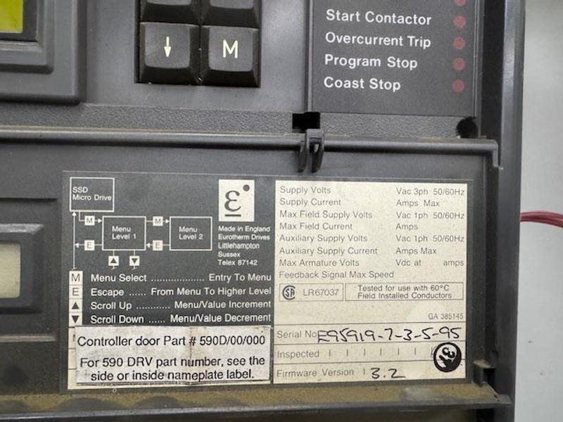 VAUGHN MODEL HICX WIRE DRAWING  MACHINE (14468)