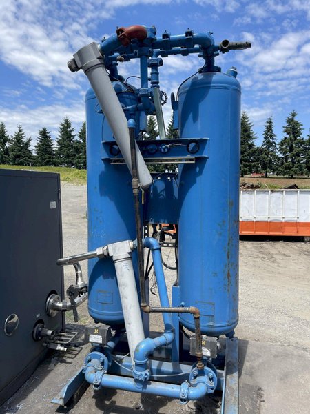 Hankison model dh-750 760 scfm, regenerative air dryer s/n 3339-2-9908-6d