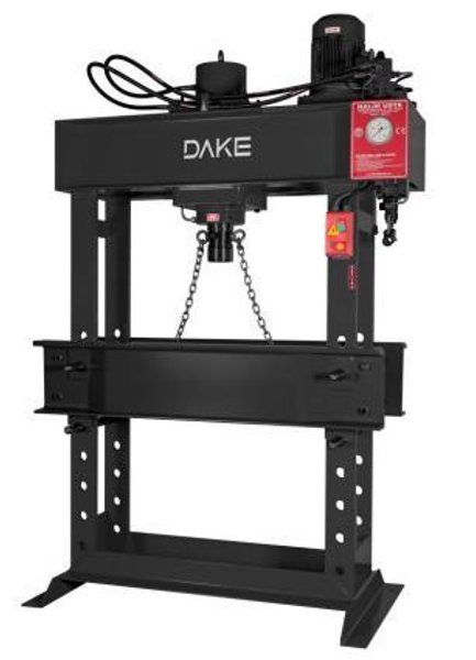 (1) NEW DAKE HYDRAULIC H-FRAME PRESS, MODEL #: EM-100