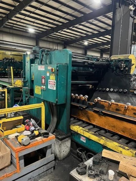 74" x .375" x 60,000# HERR VOSS CUT TO LENGTH LINE STOCK# 3993