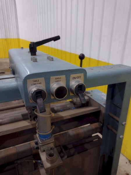 SPIRO AMERICA GORELOCK MODEL #AR640 SHEET ROLL ROLLFORMER: YOBRO #25070