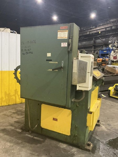 36" WIDE LITTELL VARIABLE SPEED FEEDER / TENSION STAND WITH ENTRY &amp; EXIT PINCH ROLLS: YOBRO #26036