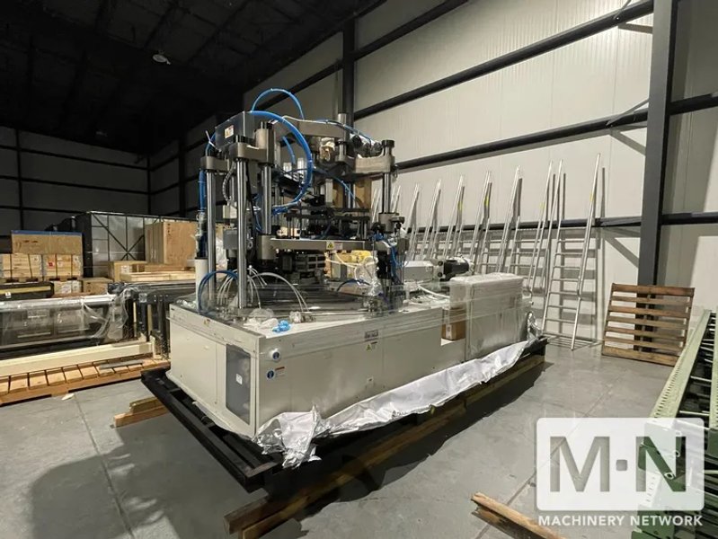 AOKI MODEL AHC-150 INJECTION BLOW MOLDING MACHINE MFG 2020 (4) AVAILABLE