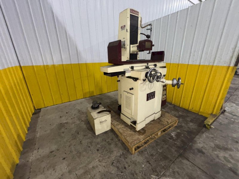 6" x 18" KENT MODEL #KGS-618 HAND FEED HORIZONTAL SURFACE GRINDER: YOBRO #23889