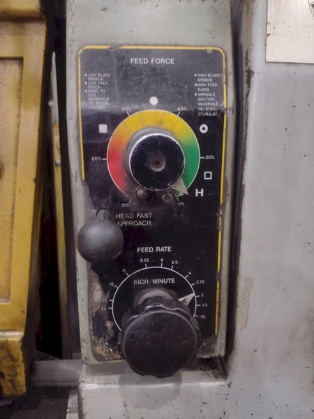 16" X 20" HYD MECH MODEL #S-23A SWIVEL MITRE HORIZONTAL AUTOMATIC BANDSAW: YOBRO #23905