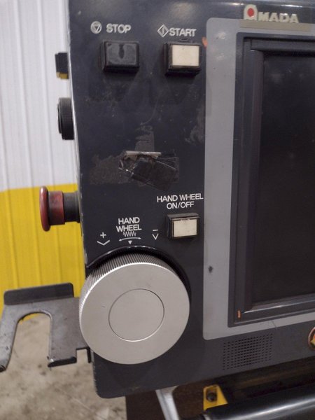 80 TON X 8' AMADA MODEL #FBD-8025 NT CNC HYDRAULIC PRESS BRAKE NEW 2004 : STOCK #23473