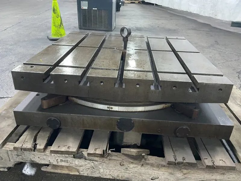 Devlieg Machine Company 30” X 30” T Slotted Rotary Table
