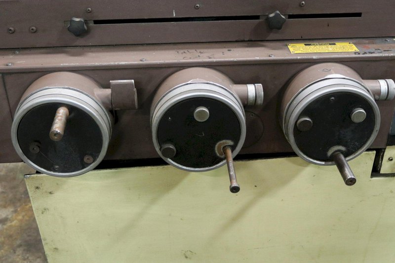 8" X 18" BROWN &amp; SHARPE MODEL #818 TECHMASTER HORIZONTAL SURFACE GRINDER: STOCK #12242