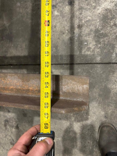 20,000 LBS X 56" WIDE BUSHMAN MODEL 5500 CRANE MOUNT SHEET LIFTER: YOBRO #24467