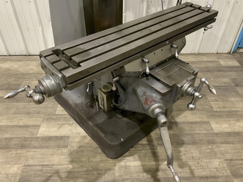 3 HP ALLIANT RAM TYPE VERTICAL MILLING MACHINE: STOCK #80801