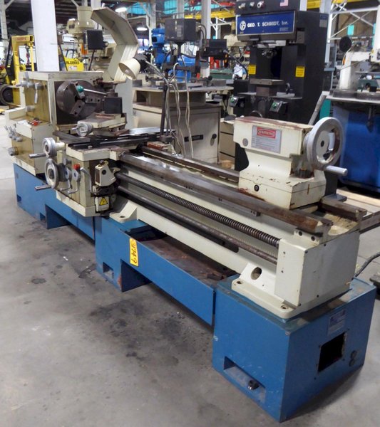 22"/31" x 80" Toolmex Lathe TUJ50M, Inch/mm, 3.5" Hole, 20-1600 RPM, DRO, 15 HP